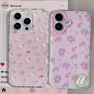 แมวเหมียวน่ารักเมโลดี้สีชมพูกราฟิติเคส Samsung A05 A24 A50 A53 A25 A23 A05s A25 A15 A32 A34 A13 A02s A03 A54 A14 A12