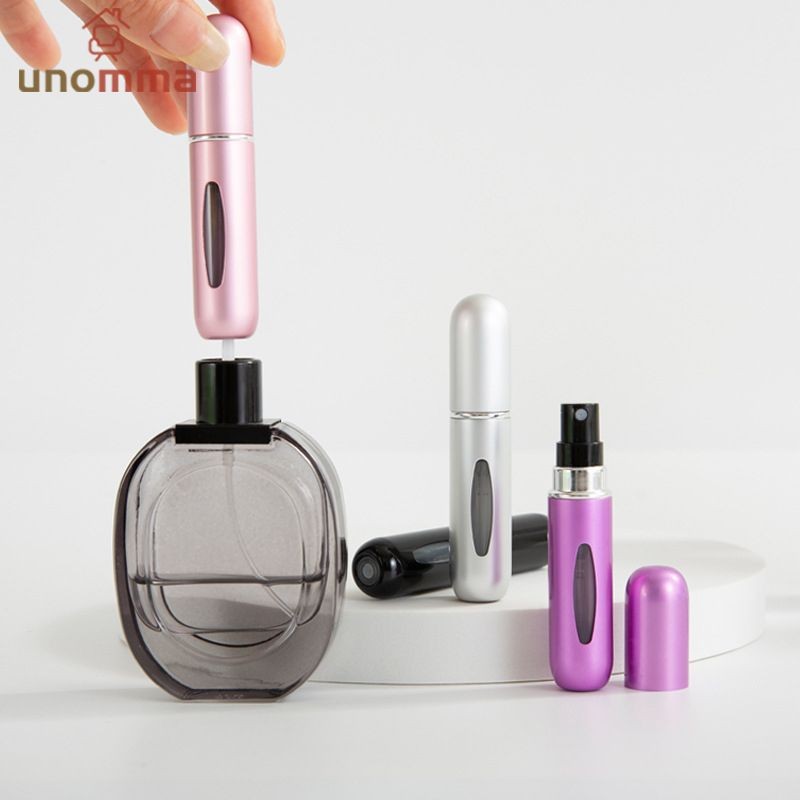 🎈ขวดเเบ่งน้ำหอมพกพา 5ml ปั้มเติมก้นขวด พกพาสะดวก รีฟิวง่ายสำหรับเดินทาง ใส่น้ำหอม เครื่องสำอางค์เหลว unomma - รูปที่ 7
