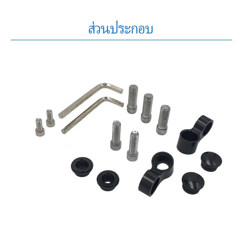 กระจกมองข้างกลม กระจกเวสป้า CNC แท้ ขาตรง งานพรีเมียม ใส่ได้ทุกรุ่น พร้อมน๊อตแปลง ตรงรุ่น| ราคาพิเศษ - รูปที่ 4