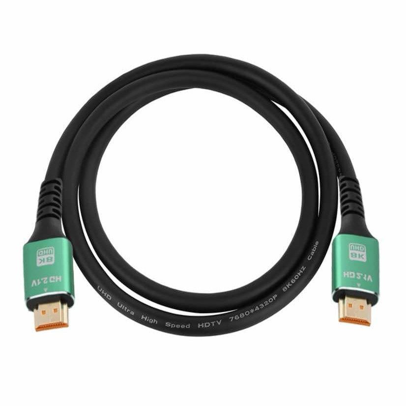 🛵มีส่งด่วน💨 NAVA IT สาย HDMI 2.1 8K สีเขียว ยาว 10 เมตร ประกัน 1 ปี