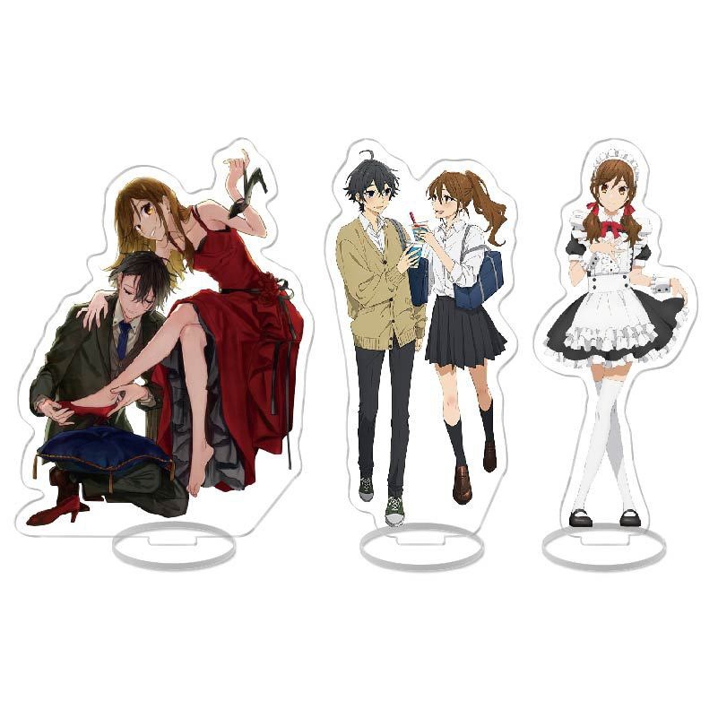 Miyamura Izumi การ์ตูน Kawaii Horimiya ตัวละครรุ่นอะคริลิคเดสก์ท็อปตกแต่ง