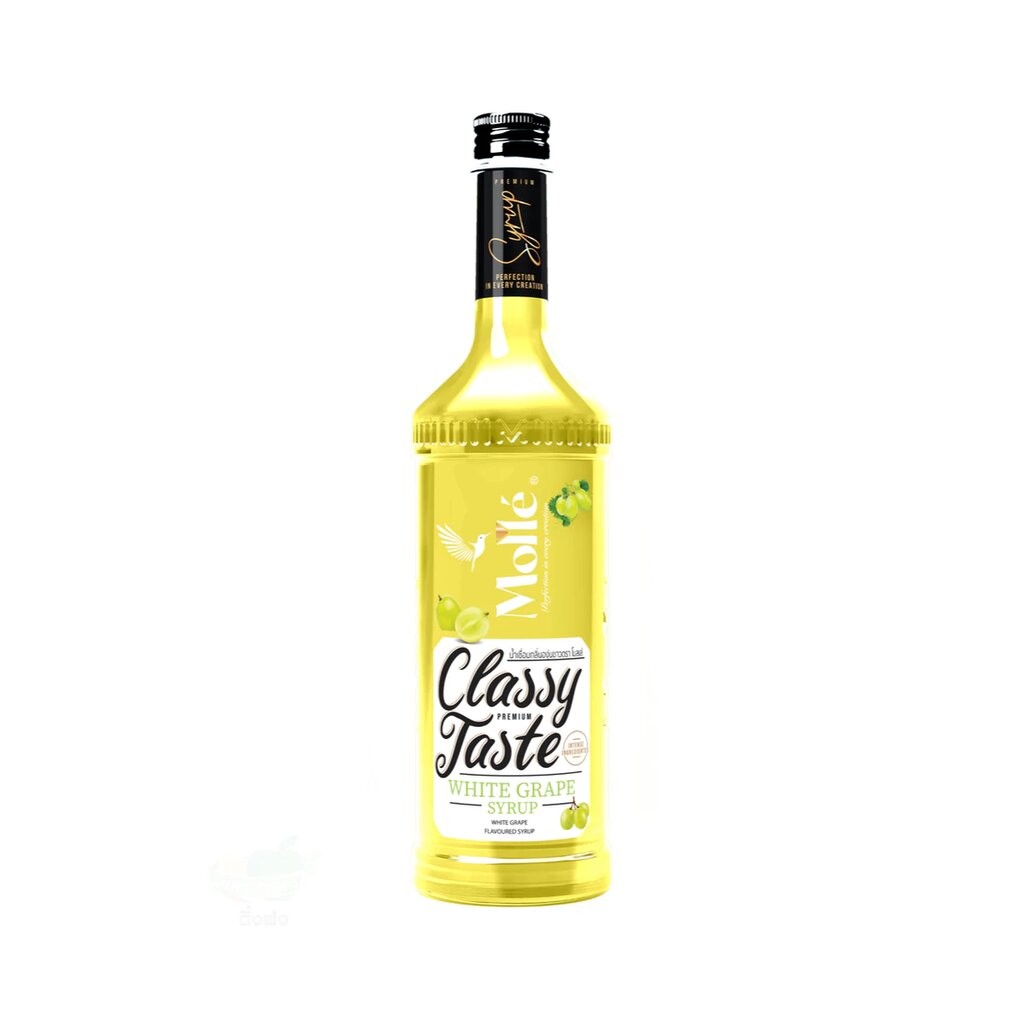 Molle White Grape Syrup โมลเล่ น้ำเชื่อมกลิ่นองุ่นขาว 710 ml. (05-9147)