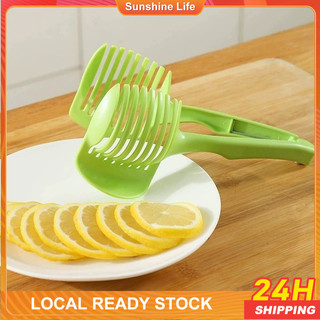 Slicer Fruit Divider With Handle Tomato Slicer Household Lemon Slicer