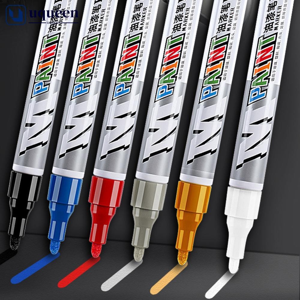 Uqueen รถจัดแต่งทรงผม Scratch Repair ปากกา Auto Touch Up ปากกาสีเติม Remover รถ Tyre Paint Marker ชุ