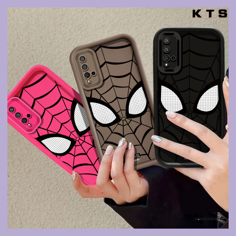 แนวโน้ม cool Spider-Man สําหรับ Huawei Y6P Y7A Y7 Pro Y7 Prime Y9 2019 Y9 Prime Nova 5t 6se 7i P30 P30 Pro Honor X9A X9B นุ่มกันกระแทกฝาครอบ