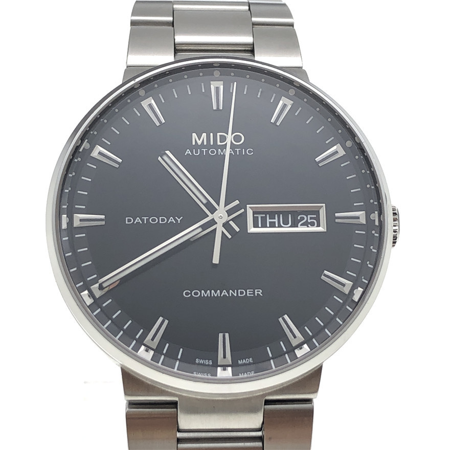 Mido Commander นาฬิกาข้อมืออัตโนมัติ สําหรับผู้ชาย M014.430.11.051.80