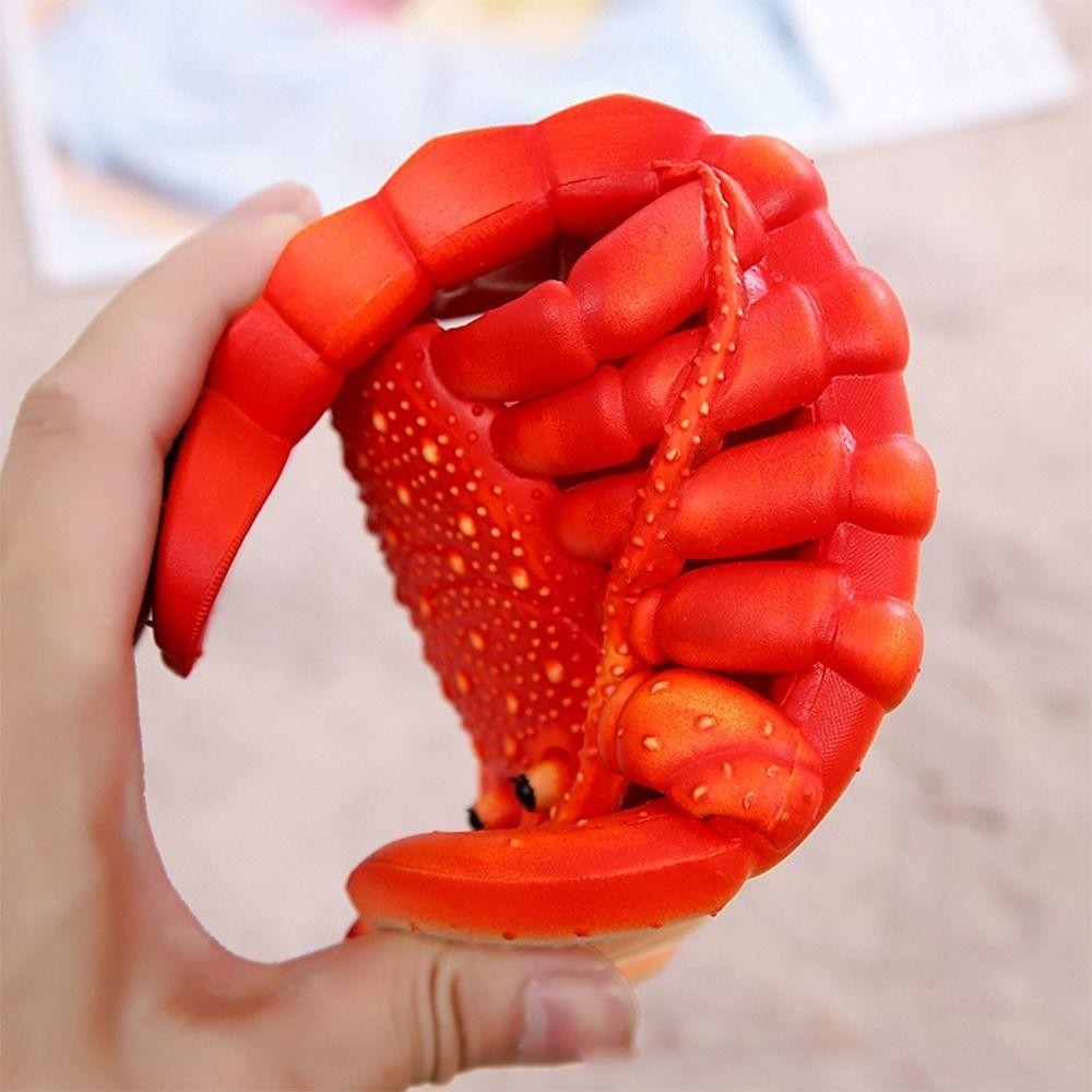 Niuyou รองเท้าแตะกุ้งก้ามกราม, รองเท้าแตะชายหาดที่สะดวกสบาย EVA, การออกแบบกุ้งก้ามกรามรองเท้าเดินสบายผู้หญิง