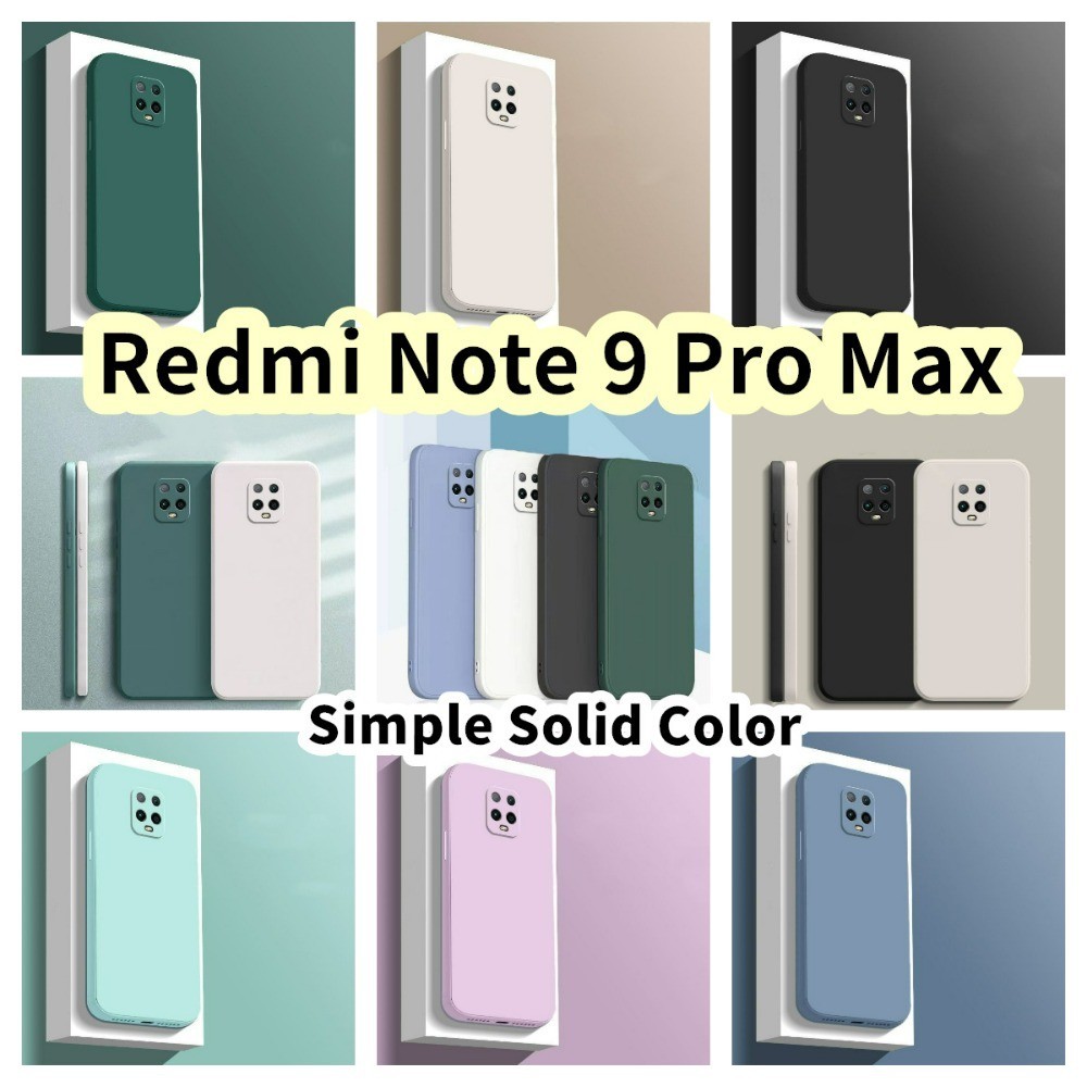 【Case Home】เคสซิลิโคน กันตก กันการสึกหรอ สําหรับ Redmi Note 9 Pro Max