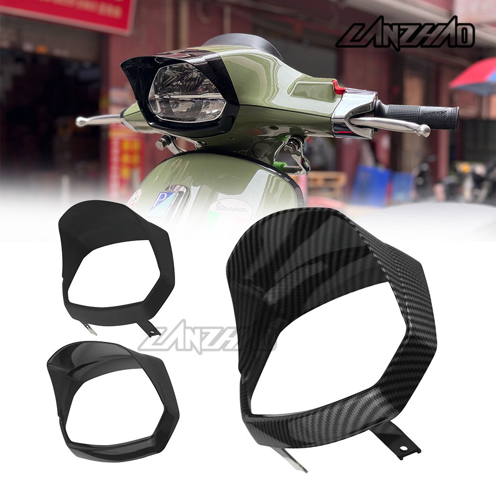 สําหรับ VESPA Sprint 150 2019-2023 ฝาครอบหัวขยายพร้อมปีก