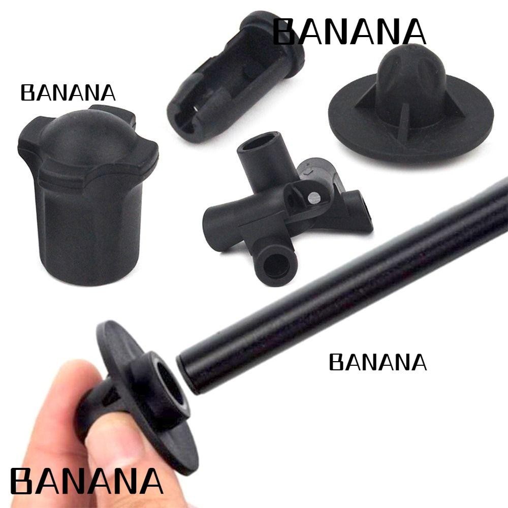 Banana1 ปลอกหุ้มขาเก้าอี้ กันลื่น ถอดได้ อุปกรณ์เสริม สําหรับตั้งแคมป์ 1 ชุด