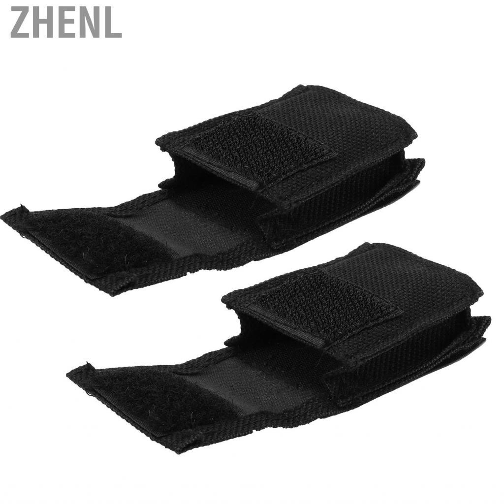 Zhenl Battery Holder  Bass Case 2pcs Black for Guitar Pickup
