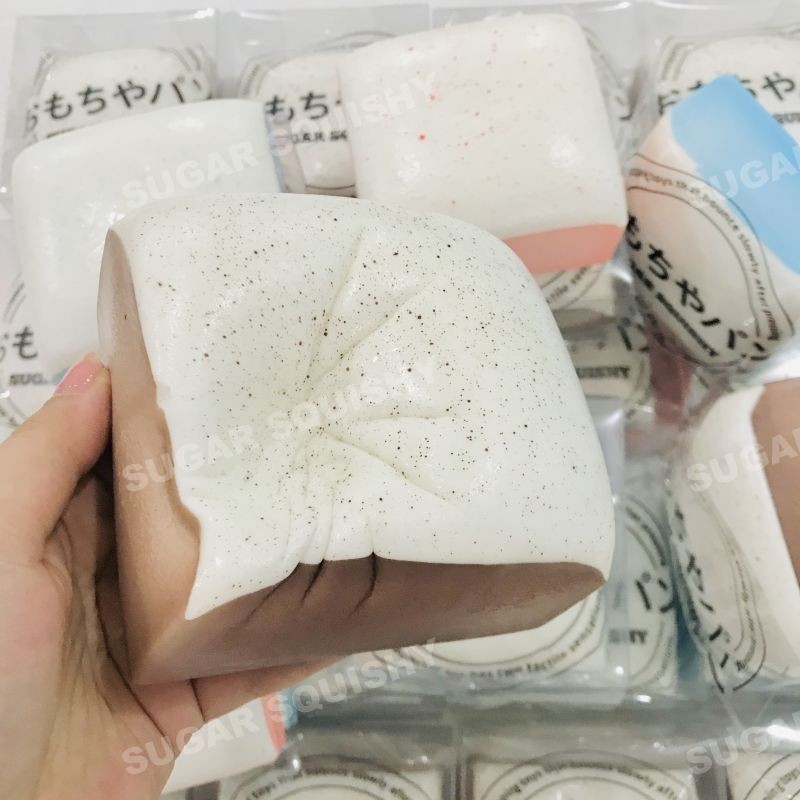 ของเล่นบีบสกุชชี่ รูปมูส แบบหนา 3 สี บีบกลับช้า คลายเครียด