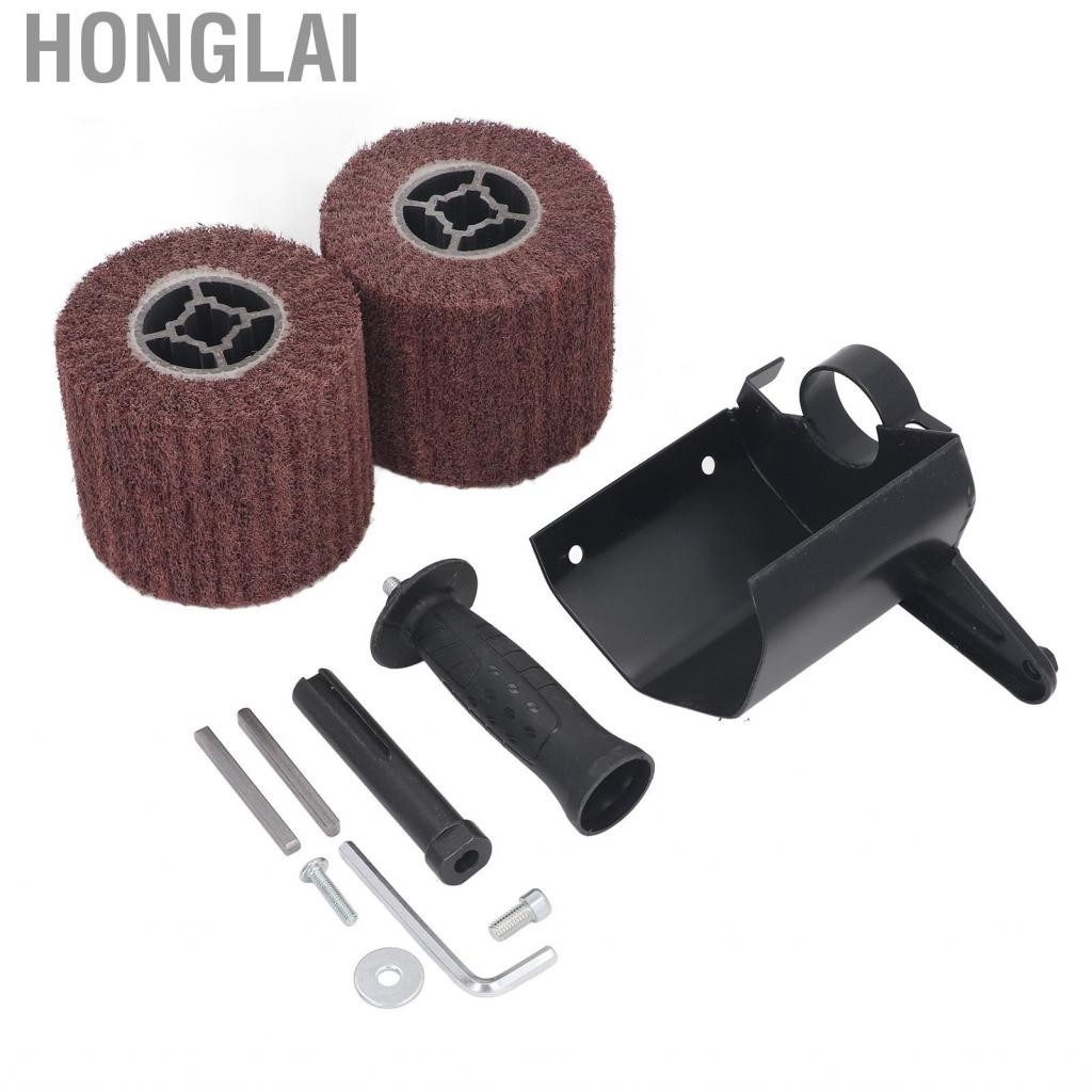 Honglai Angle Grinder Accessory Polishing Machine Attachment  To Easy Assemble 80 Grit for Metal