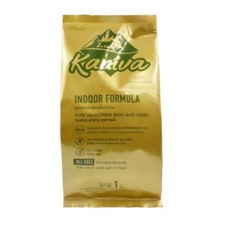 [ 1 kg ] Kaniva คานิว่า อาหารเม็ดแมว เหมาะสำหรับแมวทุกช่วงวัย โซเดียมต่ำ ไม่เค็ม (ถุงแบ่งจากโรงงาน)