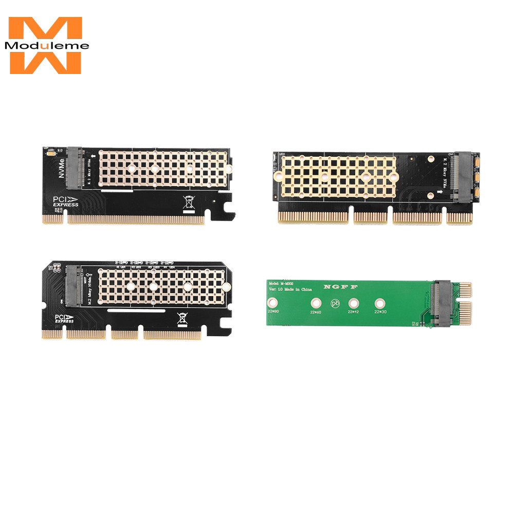 Pcie NVME อะแดปเตอร ์ M2 PCI Express 3.0 X1 X4 X8 X16 ขยายการ ์ ด Riser Converter รองรับ 2230 2242 2