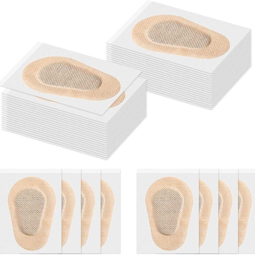 Kentontllb 20 ชิ้น ผ้าปิดตาเดี่ยวสําหรับเด็ก, การแก้ไขสายตาเอียงสีทึบเด็ก Amblyopia Eye Patch, Supple Vision Care สบาย Eye Patch