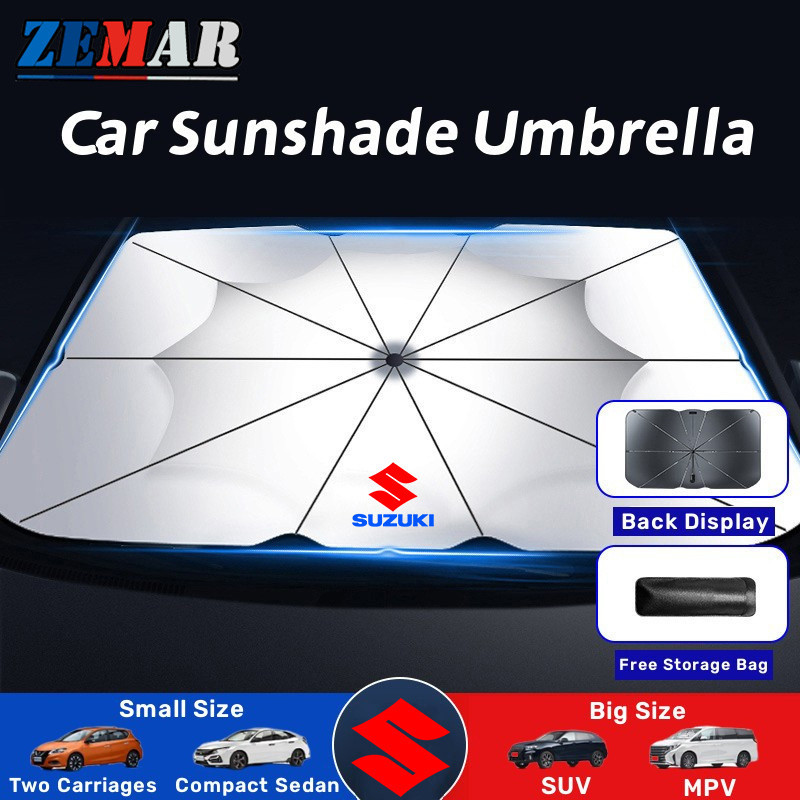 ม่านบังแดดรถยนต์ สําหรับ Suzuki Jimny Swift Ertiga Celerio XI7 Ciaz ป้องกันรังสียูวี ทนความร้อน กระจกหน้ารถยนต์