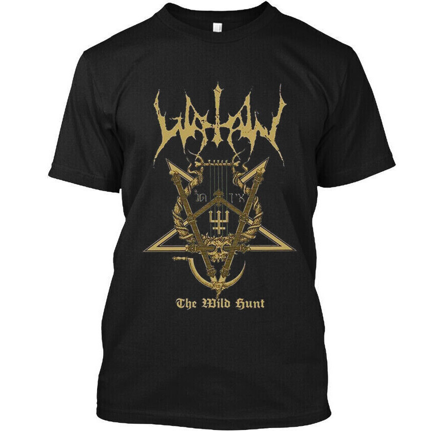 Limited New Watain The Wild Hunt Sweden Black Music Art Graphic T-Shirt