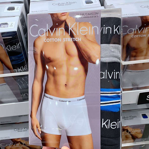 กางเกงใน ck กางเกงใน กางเกงบ็อกเซอร์ผู้ชาย CK Calvin Klein Men's stretch-cotton shapebox 3 NP2167O