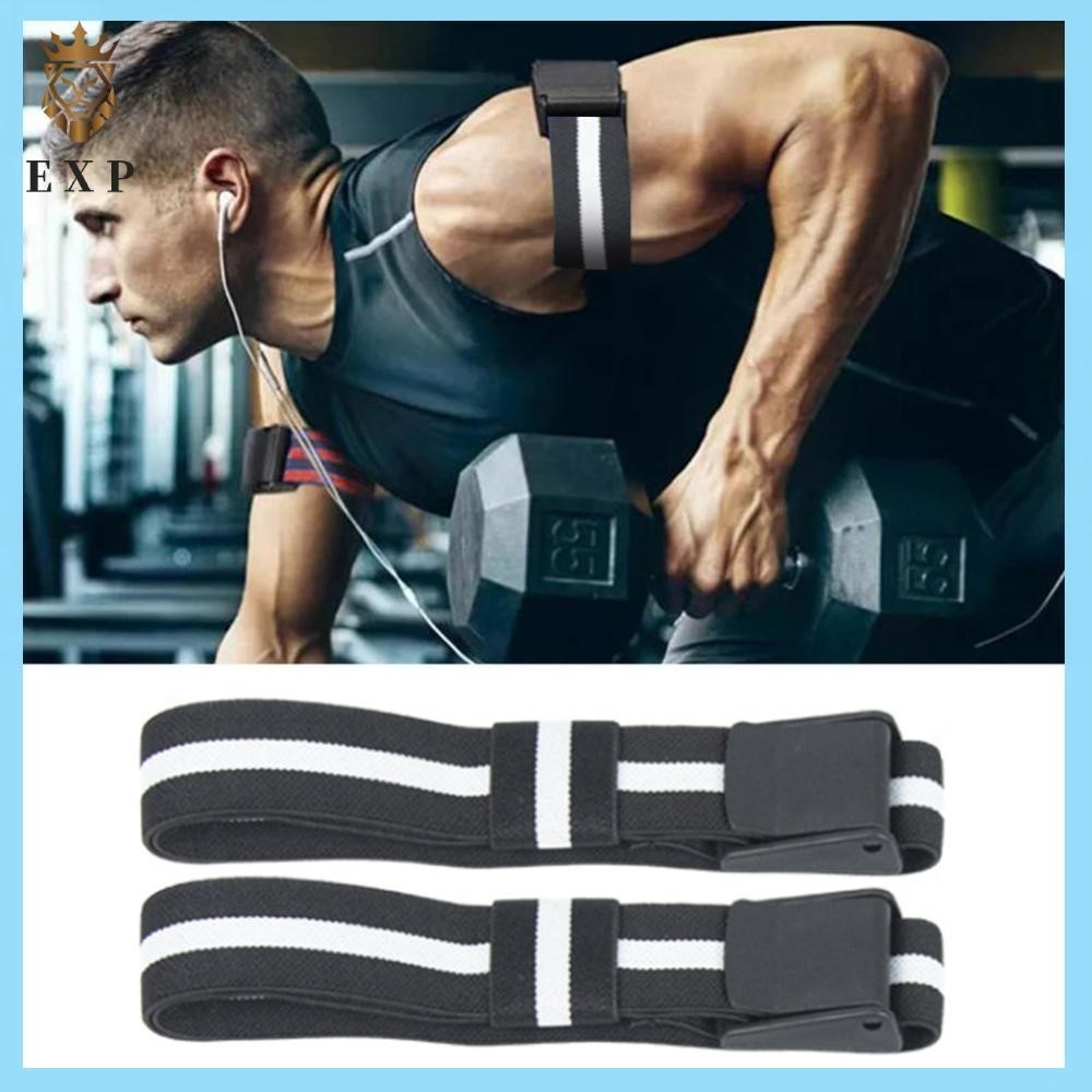 [ ระเบิด1.th ] BFR Occlusion Bands เพาะกาย Blood Flow Restriction Weight Lifting Training