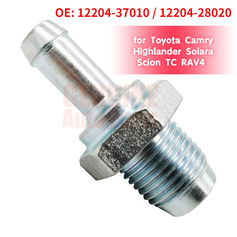 12204-37010 12204-28020 PCV บวก Crankcase วาล ์ วระบายอากาศสําหรับ Toyota Camry Highlander Solara Sc