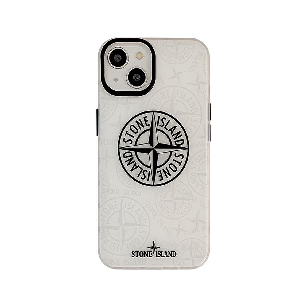 เคสโทรศัพท ์ STONE ISLAND สําหรับ Apple iPhone 11 12 13 14 15 Pro Max Plus Case Cover