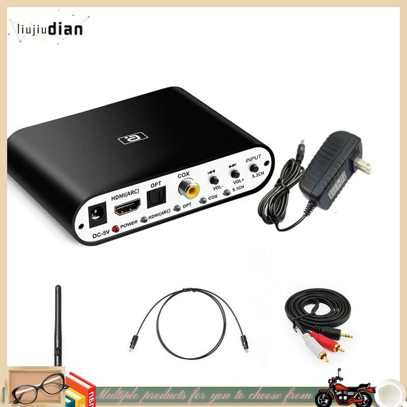 【 Liujiudian.th 】DA615H Bluetooth 5.0 ตัวรับสัญญาณ DAC อะแดปเตอร ์ เสียงไร ้ สาย US Plug