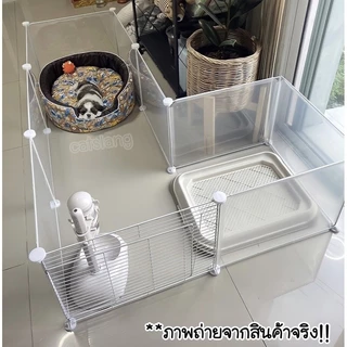 ผลิตภัณฑ์รองรับ CODกรงสัตว์เลี้ยง กรงสุนัข กรงแมว กรงกระต่าย แบบDIY ปรับขนาดได้ตามต้องการ