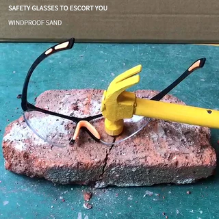 ความปลอดภัยในการทํางาน Anti-Splash Eye Protection Goggles Glass Windproof กันฝุ่นกันน้ําแว่นตาป้องกันแว่นตาขี่จักรยาน