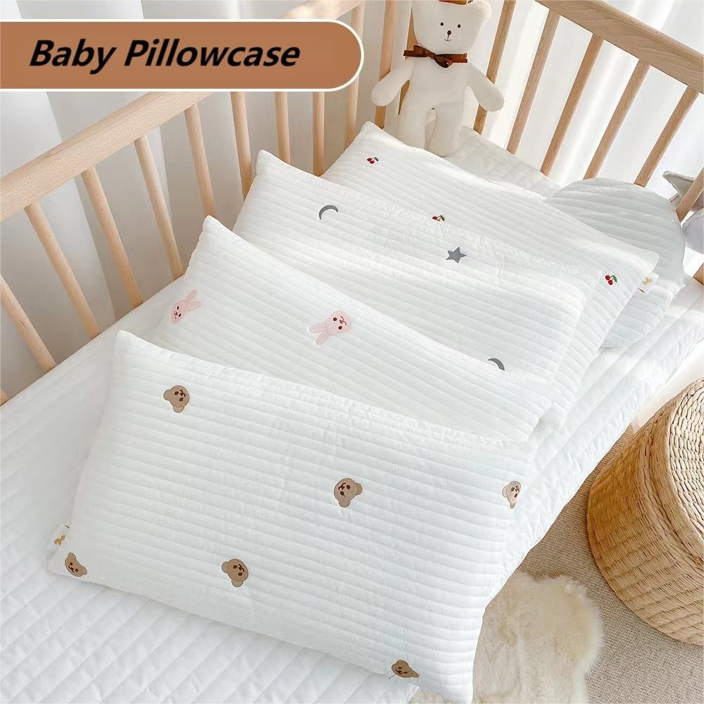 30X50CM Baby Cotton Pillowcase Children's Pillow Embroidered Pillow