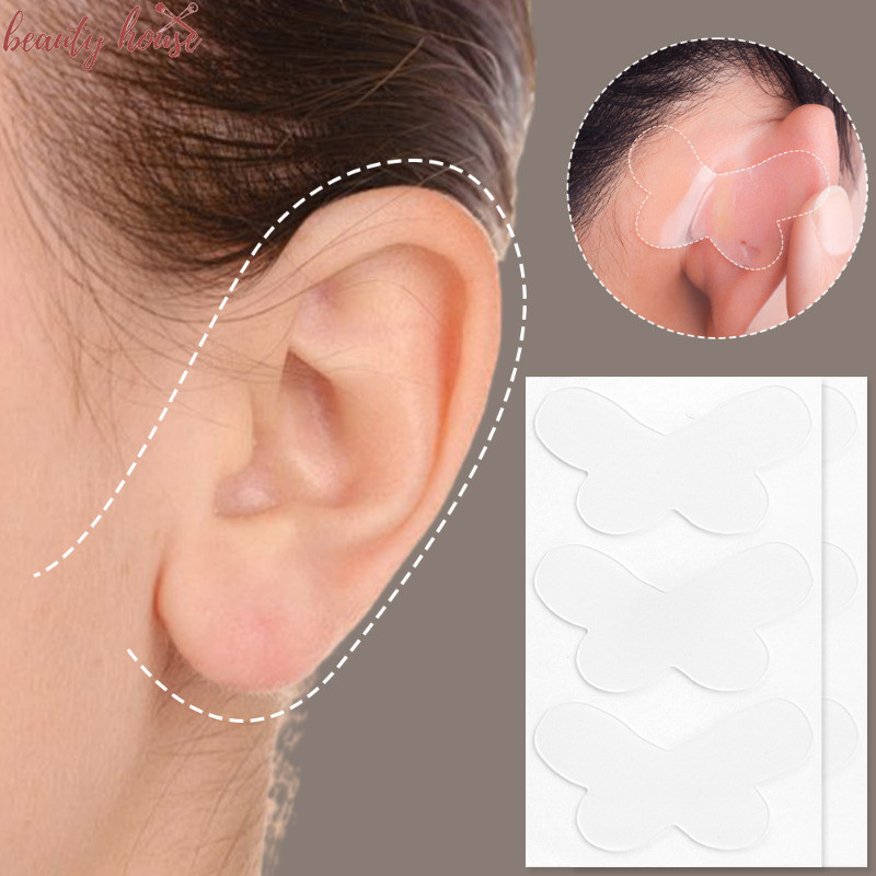 สติ๊กเกอร์ติดหูเอลฟ์ - เครื่องมือแต่งหน้า - สติ๊กเกอร์ติดหูกาวในตัว - คนต่างด้าว ลมจับแผ่นแปะหู - รูปผีเสื้อ - เทปแก้ไขหูที่มองไม่เห็น - สิ่งประดิษฐ์สร้างหู