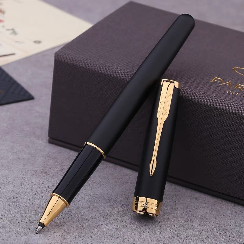 [แกะสลักฟรี] Parker PARKER High-End Signature Pen Droll Series ปากกาลูกลื่นที่กําหนดเอง PARKER Signature Pen ของขวัญวันเกิดหมอครูของขวัญที่ระลึก