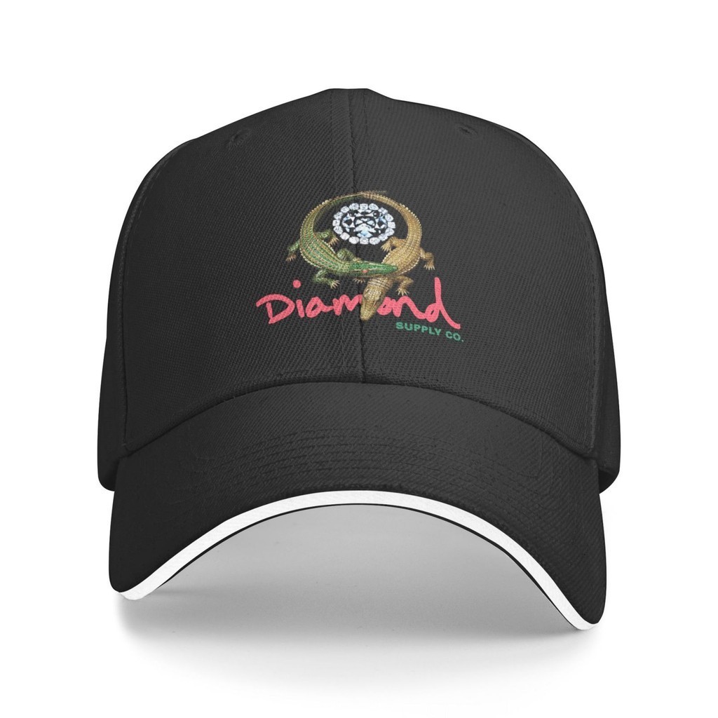 Diamond Supply Co Diamond Alligator Ring Super Cotton หมวกเบสบอลยอดนิยม