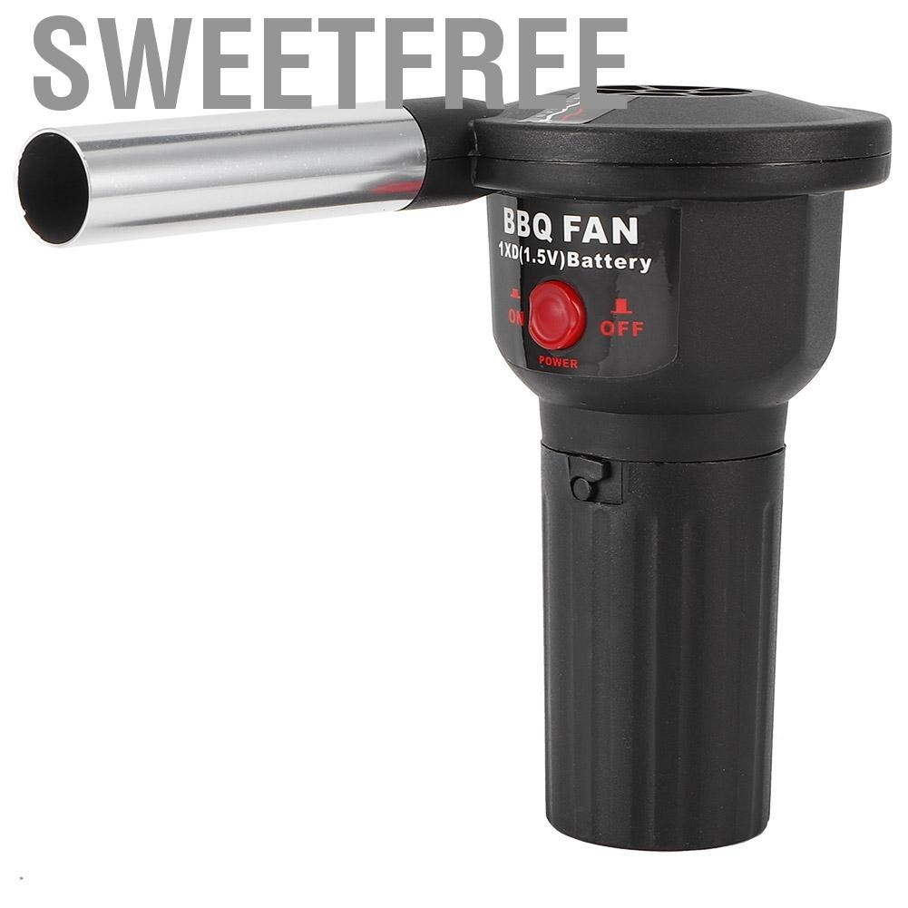 Sweetfree BBQ Air Blower  Electric Fan for Picnic Camping Grill Outdoor