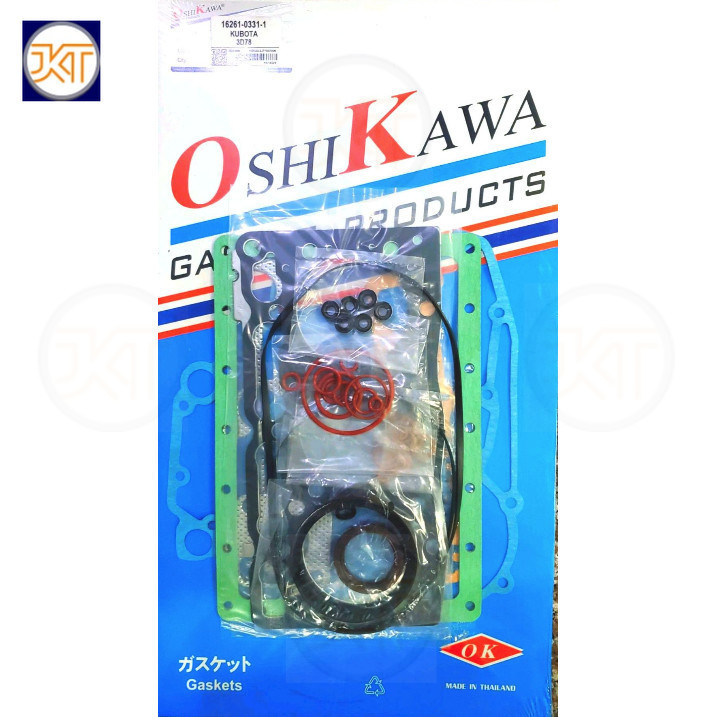 คูโบต้า 3D78 ปะเก็นชุดใหญ่ kubota 3D78 16261-0331-1 (FA14029) โต 78mm  ชุดปะเก็นฝาสูบ D1105 / D950 /