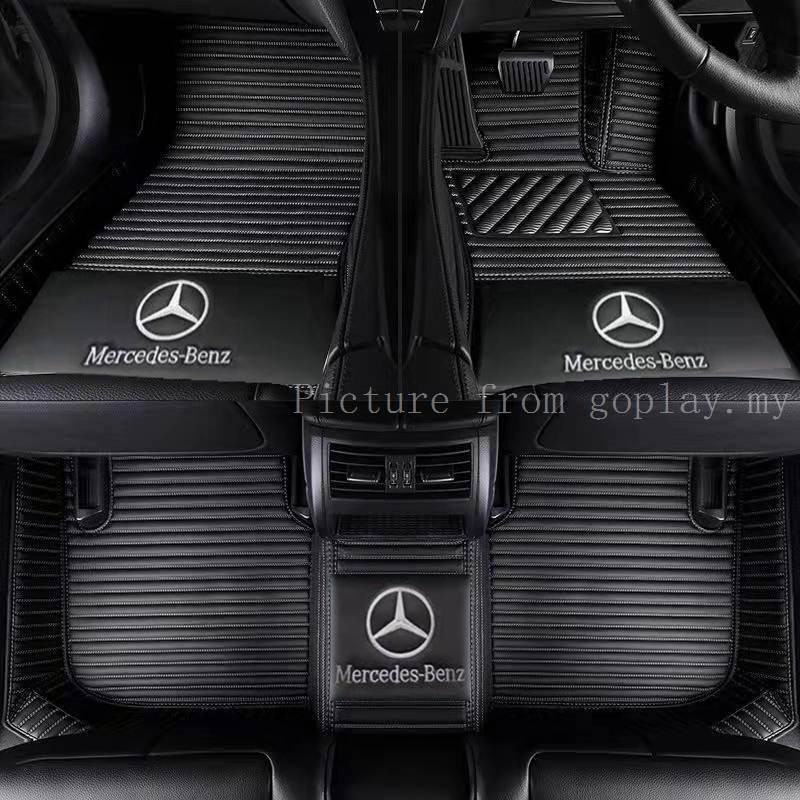 Mercedes-benz c-Class แผ ่ นรองหนังกันน ้ ําในรถยนต ์ W206,S206,W203,W204 (c180 c200 c63) ,W205🌹 (c160 c180 c200 c63)
