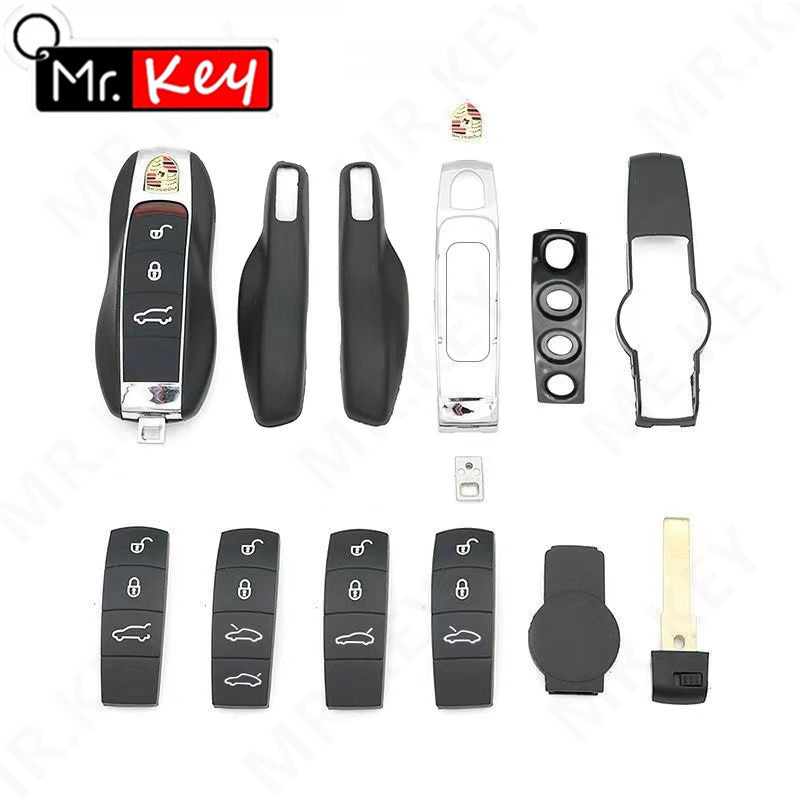 PORSCHE [Mr.Key]อุปกรณ์เสริมกุญแจPorsche เปลี่ยนชุดซ่อมความเสียหายระยะไกลสําหรับ Cayenne Paramera 718 911 - รูปที่ 2