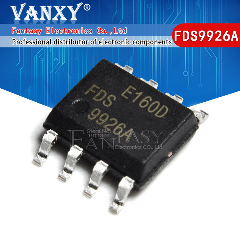 10pcs FDS9926A FDS9926 SOP 9926A SOP-8 FDS8884 FDS8958A FDS8958 FDS8962C FDS8984 FDS9435S99S99S3S3S 