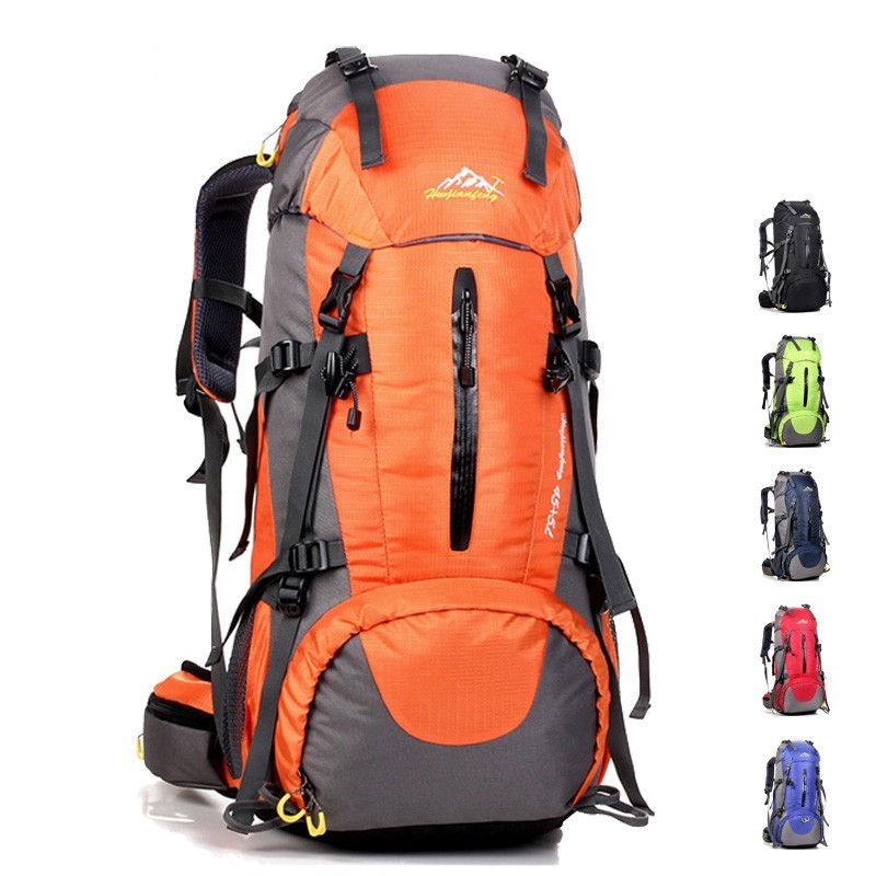 (45+5L) MILANDO Travel Outdoor Hiking Bag 65+5L Waterproof Travel Backpack Bagpack Bag 山包