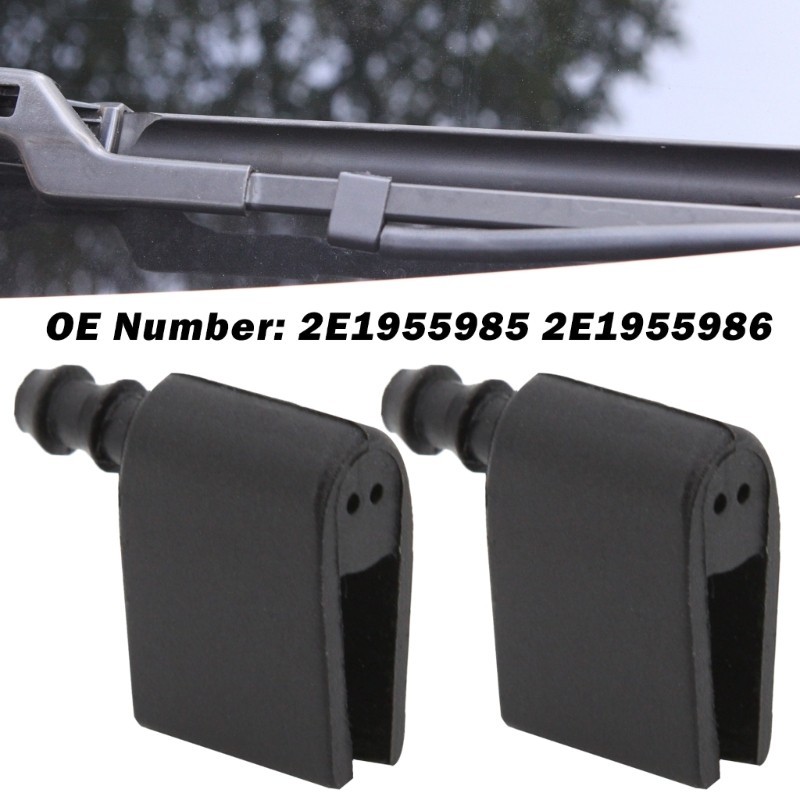 หัวฉีดเครื่องซักผ้าที่ปัดน้ําฝน Mon 2E1955985 2E1955986 สําหรับ Sprinter II 2006-18
