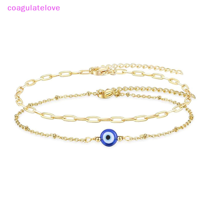 Coagulatelove Blessed Evil Eye สร้อยข้อมือผู้หญิง Lucky Copper Devil Eye สายรัดข้อมือของขวัญเครื่องประดับของขวัญ [HOT]