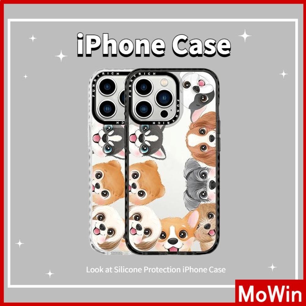 Mowin - เข้ากันได้สำหรับ 15 เคสไอโฟน11 สำหรับ 14 Pro Max เคส iPhone เคสนุ่มหนาเคสใสกันกระแทกป้องกันก