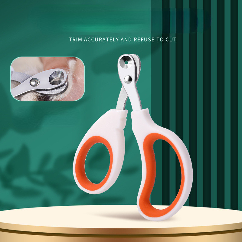 【Hipidog】กรรไกรตัดเล ็ บสัตว ์ เลี ้ ยงรูกลมตาบอดขนาดเล ็ กปกป ้ องเส ้ นเลือดเหมาะสําหรับสามเณรกรรไกรตัดเล ็ บแมว