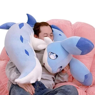 ยาวหมอนใหญ่ Kawaii Plushie เกม Palworld Chillet ตุ๊กตาตุ๊กตาโซฟานุ่มเครื่องประดับ Weasel มังกรน่ารักของเล่น