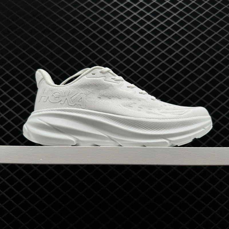 Hoka Clifton 9 wide ผู้ชายและผู้หญิง รองเท้าวิ่งกันกระแทกมืออาชีพ รองเท้าผ้าใบพื้นหนาระบายอากาศน้ําหนักเบาพิเศษ Unisex ไซส์ 36-45