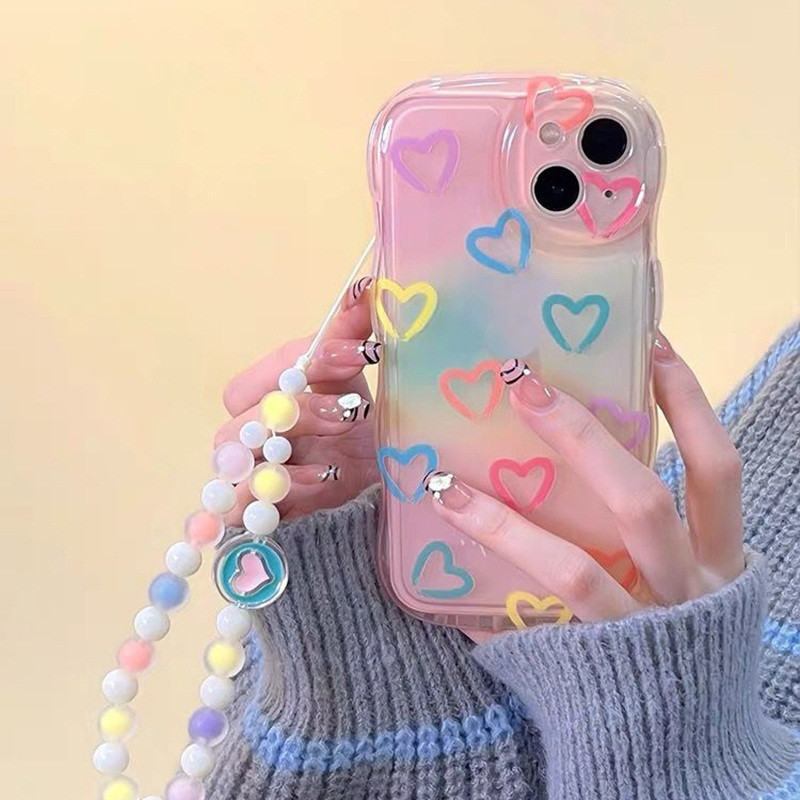 สําหรับrealme GT Master Edition 8 7 9 11 Pro Plus GT Neo 2 3 5 SE 2T XT C1 4G 5GฝาครอบWaveปกป้องเลนส์กล้องกันกระแทกClear Jellyปลอกโทรศัพท์นุ่ม