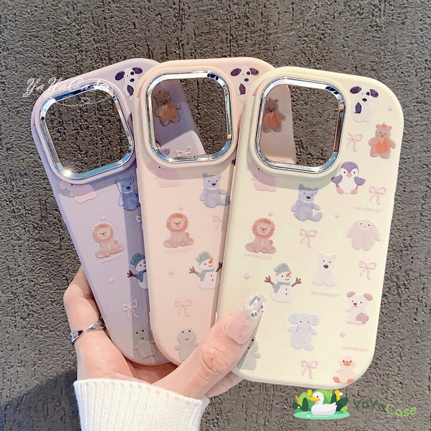 สำหรับ iPhone11 13 FOR เคสไอโฟน14 15 12 pro max 6 7 8 14 15 Plus X XR XS Max รูปแบบการ์ตูน ขั้นสูง TPUเคสโทรศั Cute Case
