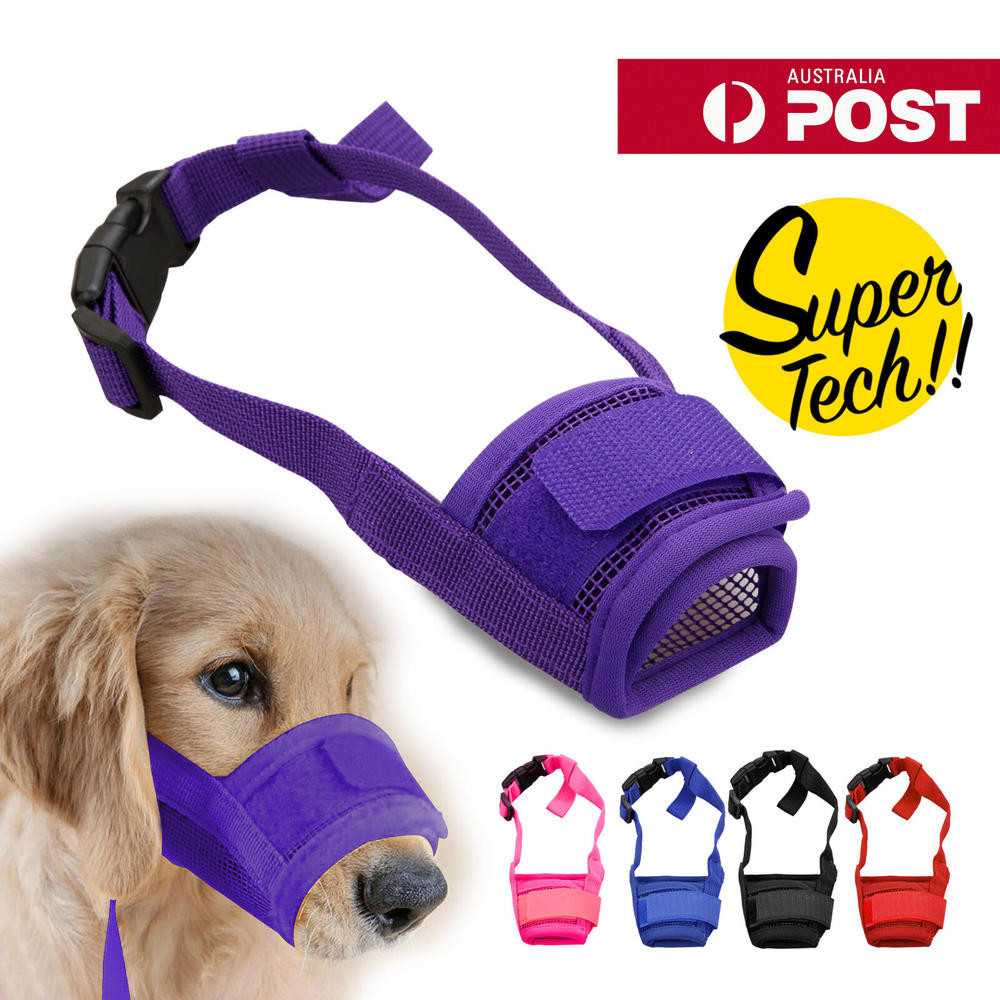 ปรับปากสุนัข Breathable สัตว์เลี้ยงสุนัขหน้ากาก Bark กัดตาข่ายปาก Muzzle Grooming Anti Stop Chewing สําหรับกัดเคี้ยวการฝึกอบรม Barking Grooming หน้ากากสุนัข