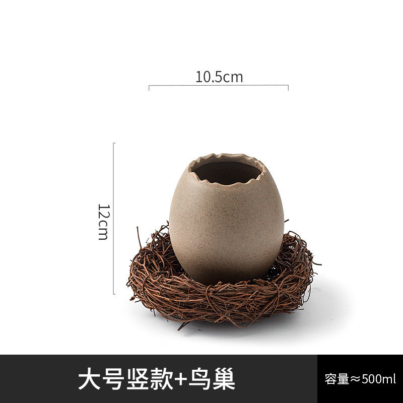 Ostrich Egg Dessert Bowl Creative Egg Shell Cooking Bowl Hotel Specialty Tableware Restaurant Cuisin