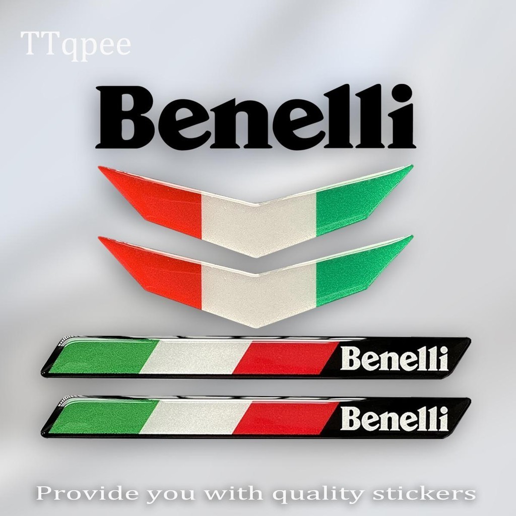 Benelli สปอนเซอร์ มอไซ สติ๊กเกอร์3D หมวกกันน๊อค โช๊คหลัง กันน้ำ บังโคลน ตกแต่งรถ TRK552X AK628TNT300